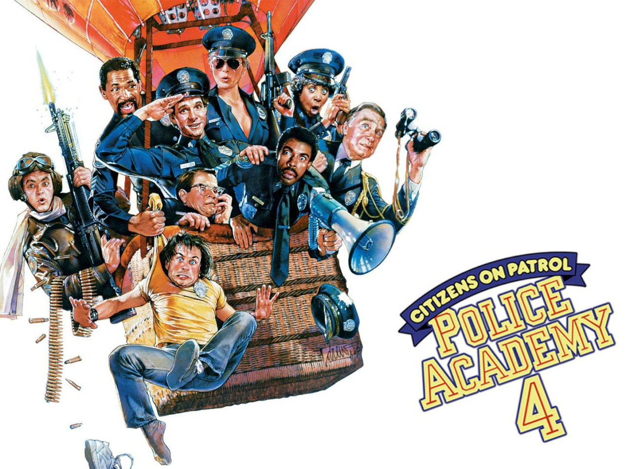 Học Viện Cảnh Sát 4 - Police Academy 4: Citizens on Patrol