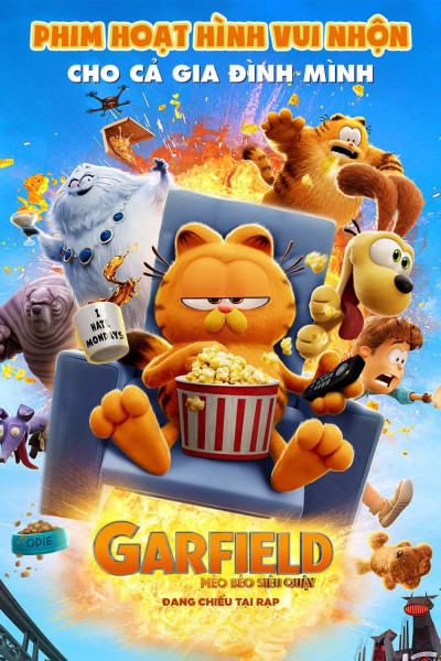 Mèo Béo Siêu Quậy, The Garfield Movie - Samuel L Jackson