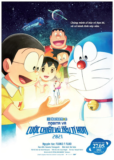 Phim Doraemon: Nobita Và Cuộc Chiến Vũ Trụ Tí Hon 2021 2022