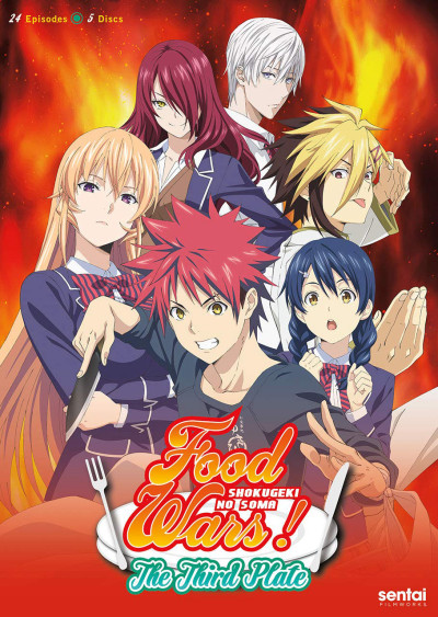 Vua Đầu Bếp Soma Phần 3, Food Wars!: Shokugeki No Soma The Third Plate - risa taneda