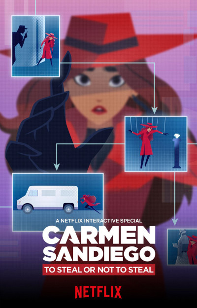 Phim Carmen Sandiego: Trộm Hay Không Trộm 2020